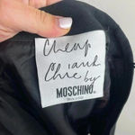 Moschino ‎ Cheap And Chic Black Pencil Skirt Photo 4