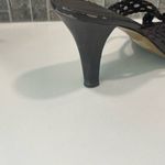 Franco Sarto Woven Brown Heel Sandals Size 9 Photo 3