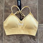 Civil Regime Pastel Yellow Kelly Seamless Bra Size Small Photo 0