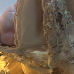 Windsor Cream Homecoming Dress  Gold sparkly sequin  Photo 5