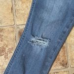 Old Navy  Super Skinny Rockstar Ripped Distressed Medium Washed Jeans Size 0 Photo 2