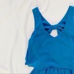 Gianni Bini  Bow Detail Dress Blue Photo 2