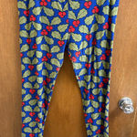 LuLaRoe  Mistletoe Tall & Curvy Leggings Photo 0