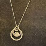 Pacific&Co R H Macy & Diamond Triple Circle 18" Pendant Necklace (1/10 ct. t.w.) Photo 4