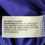 Ava & Viv Purple Sleeveless Knit Dress Size XXL Purple Sun Dress with Full Skirt Photo 6