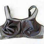 Glamorise Sports Bra 36D Gray Compression Tank Running Sport Elite‎ Performance Size undefined Photo 0