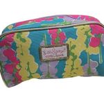 Lilly Pulitzer Estee Lauder Floral Cosmetic Bag Photo 0