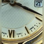 Seiko Vintage Ladies Watch Gold-Tone Dial, Case, Hands, Markers, and Bracelet Photo 5