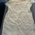 Preston & York  White Lace Mini Dress Photo 0