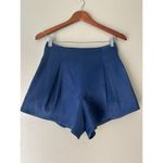 Moodie Blue High Waisted Dressy Shorts Size Small Photo 4