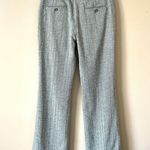 EXPRESS | Heather Gray Wool Silk Blend Editor Fit Trousers Sz 2 Photo 3