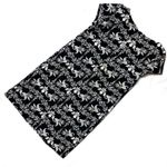 ZARA  Black & White Floral Print Mini Dress Photo 5