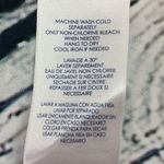 CHAPS  Sleeveless Dress Blue White Print V-Neck Casual Dress [Size‎ Medium] Photo 8