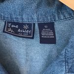 Jane Ashley  Cotton Embroidered Lightweight Denim Bling Pant Set XL Photo 2