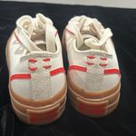 Converse  All Star Trackwave OX platform sneakers  
white red gum sole Size 6.5 Photo 5