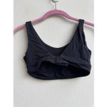 Harper Wilde Scoop Bralette Black V Back Cotton Comfort Wireless Size Small Photo 1