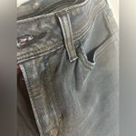 Levi's Stretchy Legging Jeans Metallic Gold Glitter Black Denim Grunge Sz 11/30 Photo 10