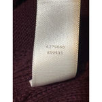 H by Halston  XL Burgundy Turtleneck Sweater Soft Knit Quiet Luxury Photo 4