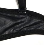 Victoria's Secret VS Very Sexy Plunge Lace Padded Bra Deep Purple Black 34DD Photo 8