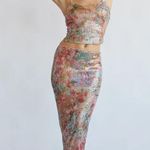 American Threads Sequin Maxi Skirt And Top Set Photo 0