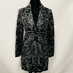 Style & Co Style Co Paisley Cardigan Light Coat Long size X-Large 100% cotton Photo 1