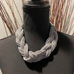 🌺BUNDLE OF SIX BEADED BOHO NECKLACES🌺 Silver Photo 3