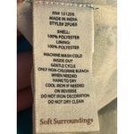 Soft Surroundings  Kimono L/XL Turquoise Embroidered Sequined Floral Boho Photo 7