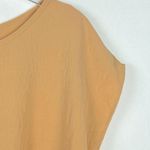 NWT Six/Fifty Do The Twist Top Shirt Cap Sleeves Marigold Size Medium M NEW Photo 2