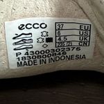 Ecco  Women’s Soft 7 tan leather sneaker comfort shoe size 6 Photo 6
