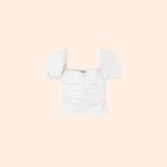 Reformation 1HR SALE ⚡ Radish Top (White) Photo 1