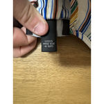 Iz Byer Stripe Top Blouse Tie in Back Size Small Polyester Office Party Teacher Photo 5