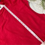 Alia Boho Vintage Red Short Sleeve Top with White Embroidery &golden rhinestones Size undefined Photo 1