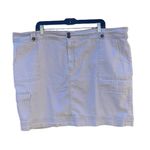 Lane Bryant size 26 women’s tan cargo mini skirt Photo 1