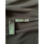 Vintage STILE BENETTON Black Women’s 3/4 Sleeve Italian Open Back Tunic Top M Black Size M Photo 4