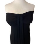 #510 DOTTI Stretch Strapless Midi dress Black Size M Photo 1