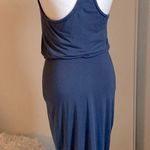 Athleta Women’s Jersey Sleeveless Racerback Draped Front Athleisure Midi Dress Photo 4