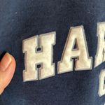 Hard Rock Cafe  Philadelphia Embroidered Navy Blue Sweatshirt Size Medium Photo 2