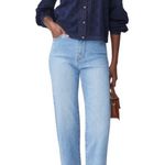 J. McLaughlin HIGH RISE DENIM BLUE JEAN PANTS 14 Photo 9