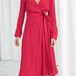 & Other Stories NWT & OTHER STORIES Midi Wrap Dress Photo 0