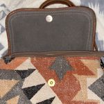 COW HIDE FUR SOUTHWEST MYRA BAG Shoulder or Crossbody EUC Black Photo 3