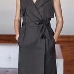Emerson Frye Dress/Sleeveless Trench Jacket Size 00 Color Grey Gray Photo 0