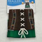 Oktoberfest Fraulein Fabric Novelty Apron Halloween Costume German Bar Maiden Multiple Photo 0