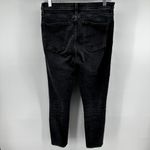 AGOLDE  Nico High Rise Slim Fit Jeans High Waisted Stretch Denim Virtue Black 28 Photo 5