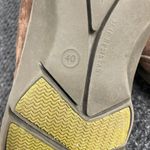 Dansko  Elise Brown Lime Green Comfort Sneakers 40 Suede Lace Tie Comfy Germany Photo 4