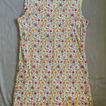 Boden Orange and Red Floral Mini Dress EUC Size 8 Photo 0