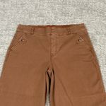 Spanx  Pants Womens Large Petite Rust Brown Stretch Wide Leg Crop Casual 20312Q Photo 1
