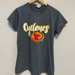 Gildan Iowa State Cyclones Gray Tee Size Medium Photo 0