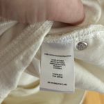 CAbi NWOT 100% Boyfriend Cream White Straight Ankle Jeans Photo 4