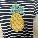 Charter Club striped pineapple T shirt Photo 5