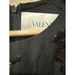 Valentino Garavani Valentino Black Embellished Short Crepe Couture Dress Size 14 Photo 6